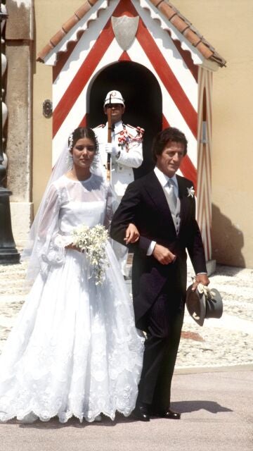 Boda de Philippe Junot y Carolina de Mónaco 