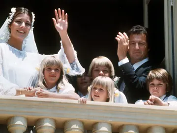 Boda de Philippe Junot y Carolina de Mónaco Boda de Philippe Junot y Carolina de Mónaco