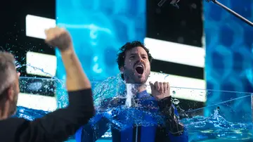 La emoción de Willy Bárcenas con sus 4:01 minutos en la apnea de El Desafío La emoción de Willy Bárcenas con sus 4:01 minutos en la apnea de El Desafío