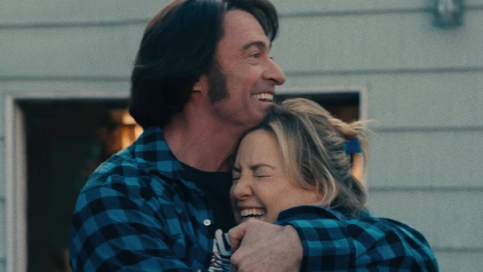 Hugh Jackman y Kate Hudson en Song Sung Blue: Canción para dos Hugh Jackman y Kate Hudson en Song Sung Blue: Canción para dos