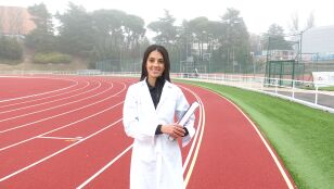 La atleta y m&eacute;dica Lidia S&aacute;nchez-Puebla