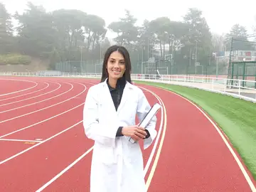 La atleta y médica Lidia Sánchez-Puebla La atleta y médica Lidia Sánchez-Puebla