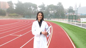 La atleta y m&eacute;dica Lidia S&aacute;nchez-Puebla