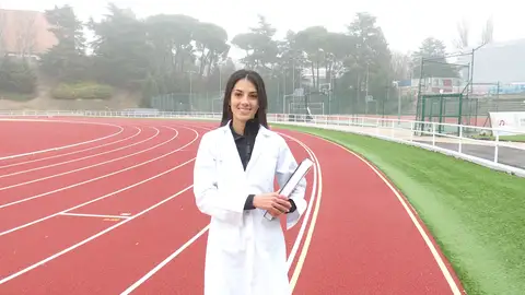 La atleta y médica Lidia Sánchez-Puebla La atleta y médica Lidia Sánchez-Puebla