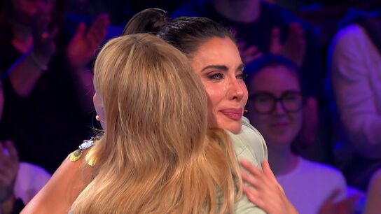 Las l&aacute;grimas de Pilar Rubio ante la prueba de Patricia Conde