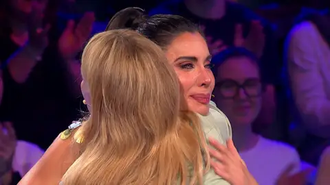 Las lágrimas de Pilar Rubio ante la prueba de Patricia Conde Las lágrimas de Pilar Rubio ante la prueba de Patricia Conde