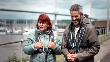 Roberto Leal y Mercedes en Edimburgo Roberto Leal y Mercedes en Edimburgo