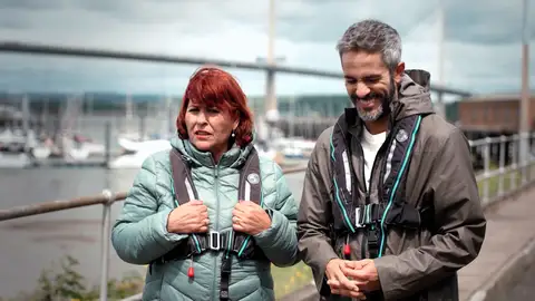 Roberto Leal y Mercedes en Edimburgo Roberto Leal y Mercedes en Edimburgo
