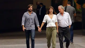 Philippe Junot, junto a su hija Isabelle Junot y Álvaro Falcó, en 2018 Philippe Junot, junto a su hija Isabelle Junot y Álvaro Falcó, en 2018
