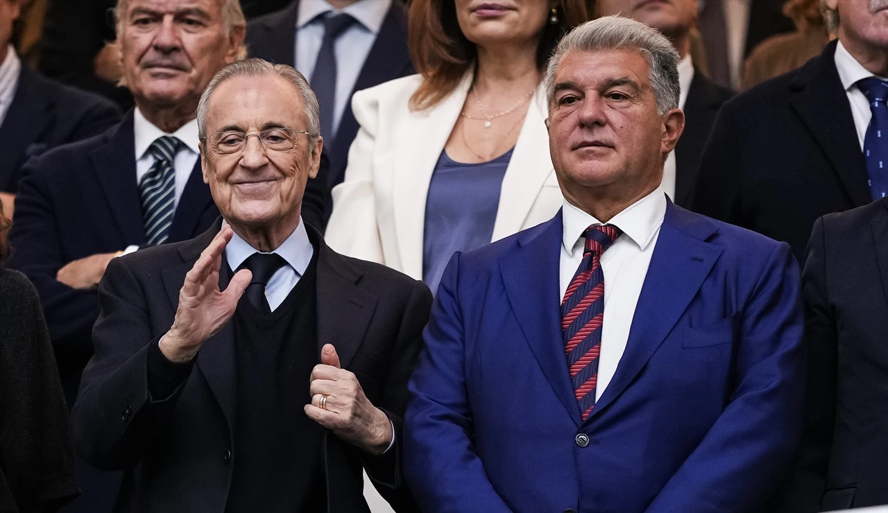 Florentino Pérez y Joan Laporta