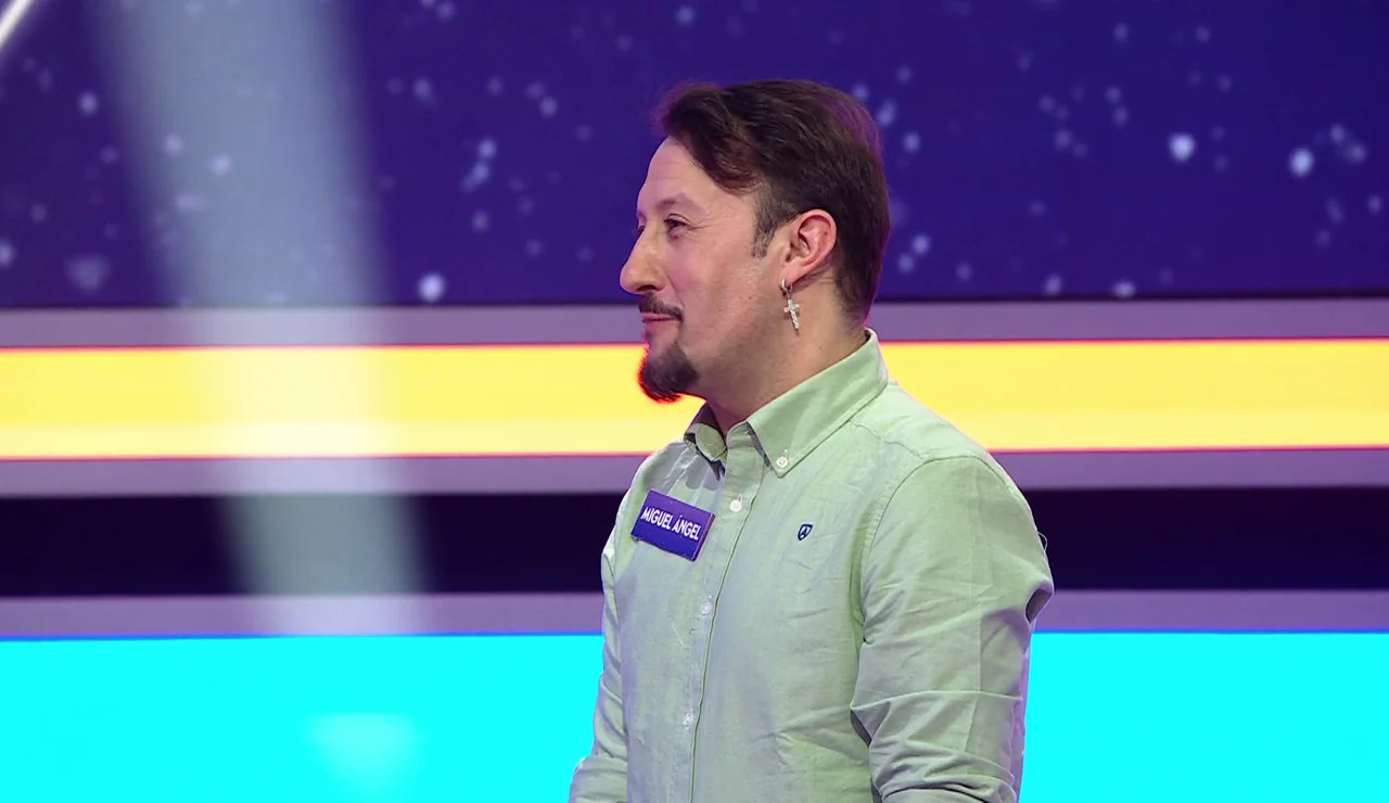Miguel Ángel, concursante de La ruleta de la suerte noche