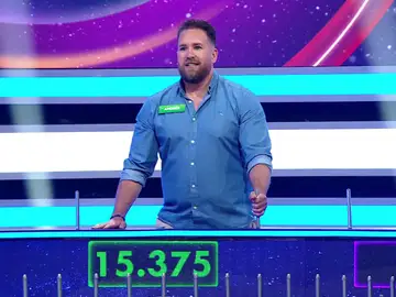 Andrés, concursante de La ruleta de la suerte noche Andrés, concursante de La ruleta de la suerte noche