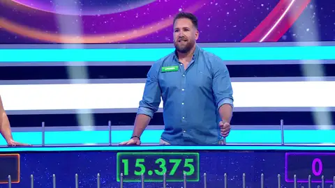 Andrés, concursante de La ruleta de la suerte noche Andrés, concursante de La ruleta de la suerte noche