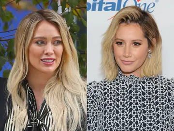 Montaje entre Hilary Duff y Ashley Tisdale Montaje entre Hilary Duff y Ashley Tisdale
