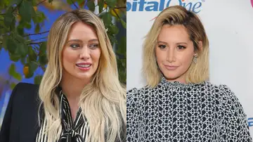 Montaje entre Hilary Duff y Ashley Tisdale Montaje entre Hilary Duff y Ashley Tisdale