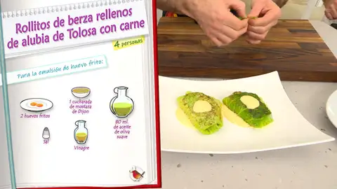 Ingredientes para la emulsión de huevo frito Ingredientes para la emulsión de huevo frito