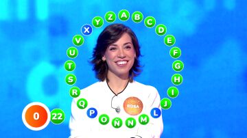 &iexcl;Podr&iacute;a haber tenido 24 aciertos! Rosa no se complica El Rosco tras el estrepitoso lapsus de Manu