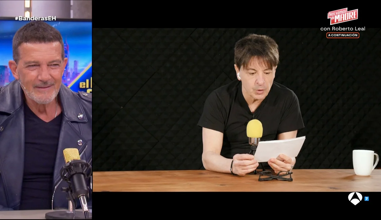 El desternillante test de Juan Carlos Ortega sobre Antonio Banderas: "Hay que vivir la vida"