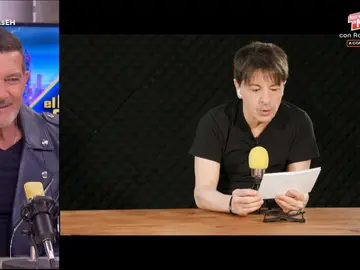El desternillante test de Juan Carlos Ortega sobre Antonio Banderas: "Hay que vivir la vida" El desternillante test de Juan Carlos Ortega sobre Antonio Banderas: "Hay que vivir la vida"