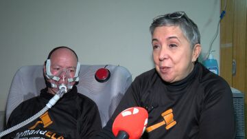 Antonio enfermo de ELA 