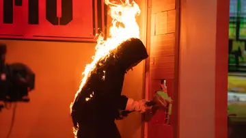 La garra de Willy Bárcenas para atravesar las puertas de fuego La garra de Willy Bárcenas para atravesar las puertas de fuego