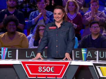&iexcl;Suma y sigue!, Raquel logra un premio de 850 euros