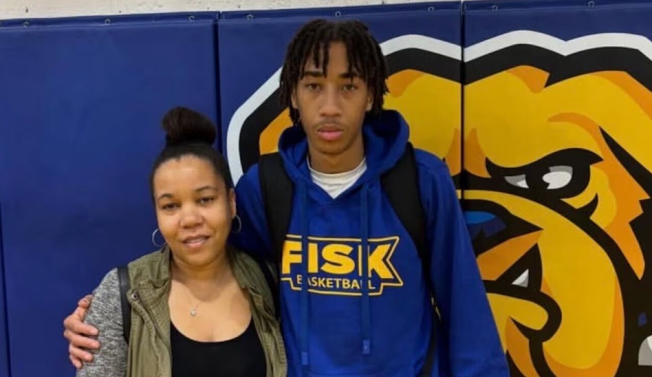 Andre Bell, en una fotograf&iacute;a de archivo de Fisk Athletics