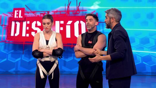 La indignaci&oacute;n de Eva Soriano tras caer del tabl&oacute;n