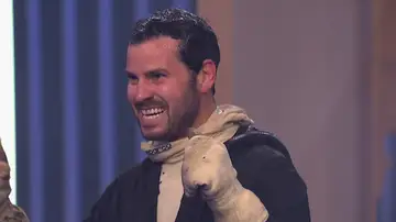 La satisfacción de Willy Bárcenas tras superar la prueba de fuego La satisfacción de Willy Bárcenas tras superar la prueba de fuego