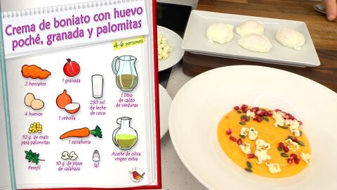 Ingredientes Crema de boniato 