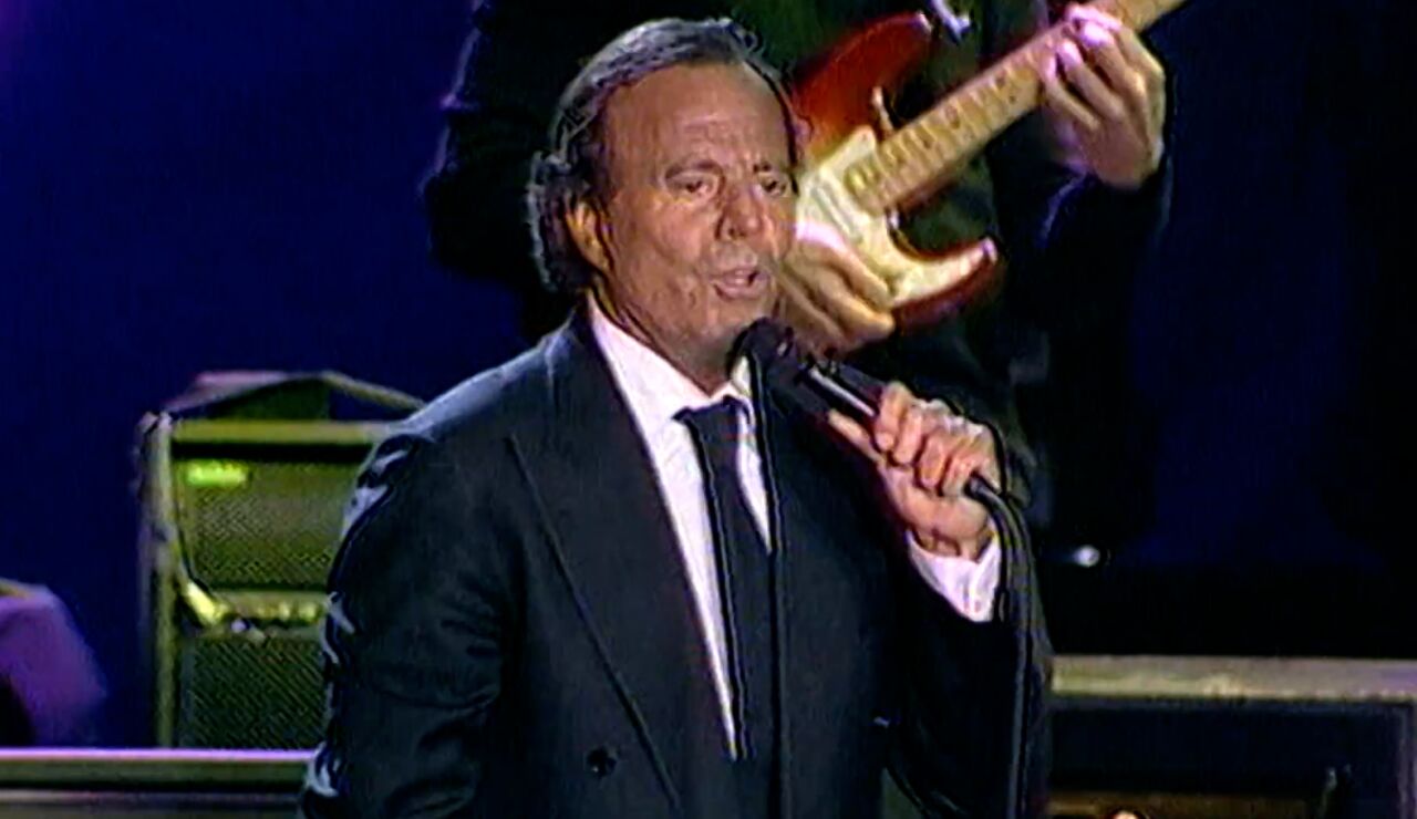 Julio Iglesias en Espejo P&uacute;blico.