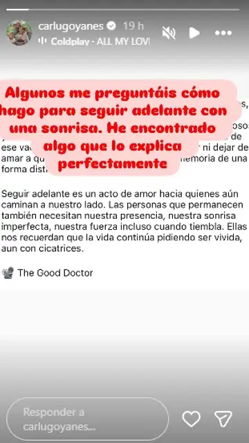 Carla Goyanes sobre su duelo tras la muerte de su padre y de su hermana Carla Goyanes sobre su duelo tras la muerte de su padre y de su hermana