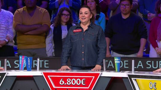 Esta concursante resuelve el panel en una sola tirada y se lleva &iexcl;6.500 eurazos!