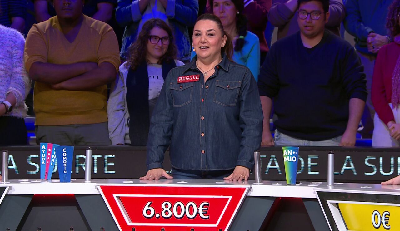 Esta concursante resuelve el panel en una sola tirada y se lleva &iexcl;6.500 eurazos!