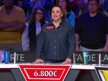 Esta concursante resuelve el panel en una sola tirada y se lleva ¡6.500 eurazos! Esta concursante resuelve el panel en una sola tirada y se lleva ¡6.500 eurazos!
