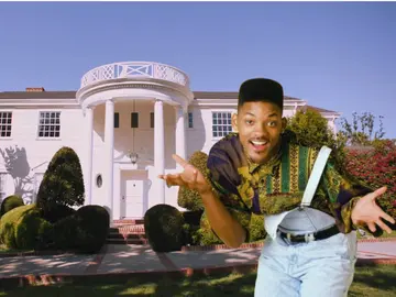 La casa de El príncipe de Bel-Air con Will Smith La casa de El príncipe de Bel-Air con Will Smith