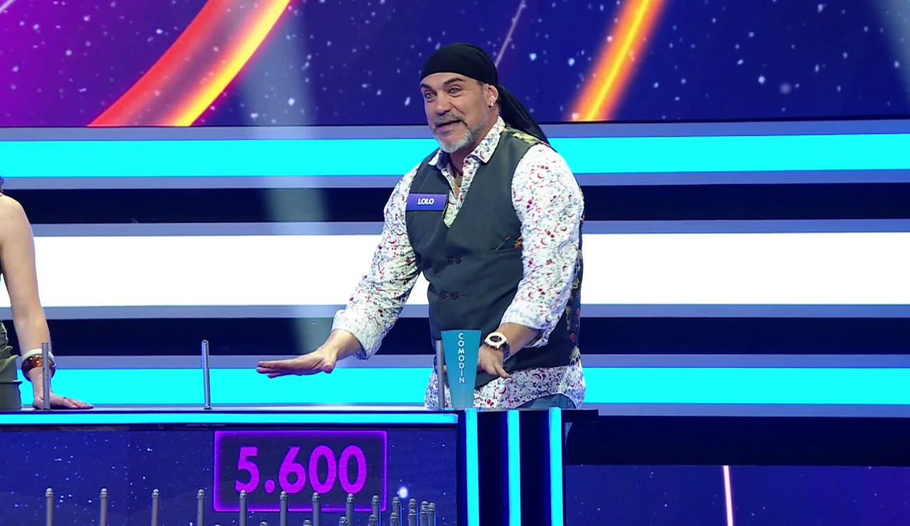 Lolo, concursante de La ruleta de la suerte noche