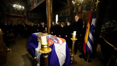 Funeral a Irene de Grecia en Madrid Funeral a Irene de Grecia en Madrid