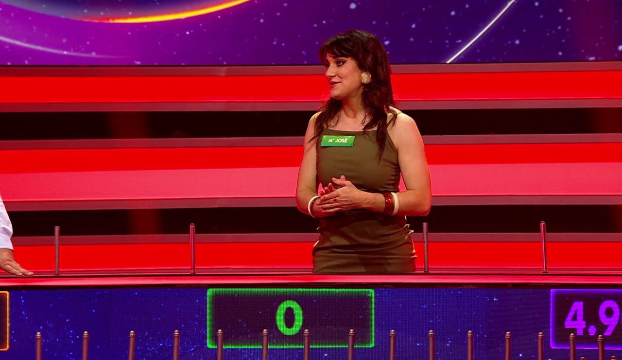 Mar&iacute;a Jos&eacute;, concursante de La ruleta de la suerte