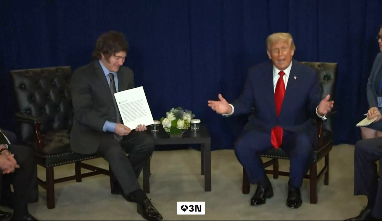 V&iacute;deo: Trump incluye a Milei entre los elegidos para su organizaci&oacute;n por la paz