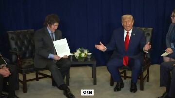 V&iacute;deo: Trump incluye a Milei entre los elegidos para su organizaci&oacute;n por la paz