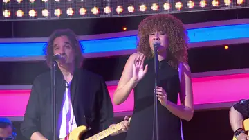 La banda de La ruleta de la suerte noche La banda de La ruleta de la suerte noche