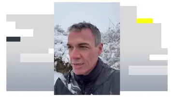 Vídeo: El plan diferente de Sánchez en un fin de semana de nevadas intensas Vídeo: El plan diferente de Sánchez en un fin de semana de nevadas intensas