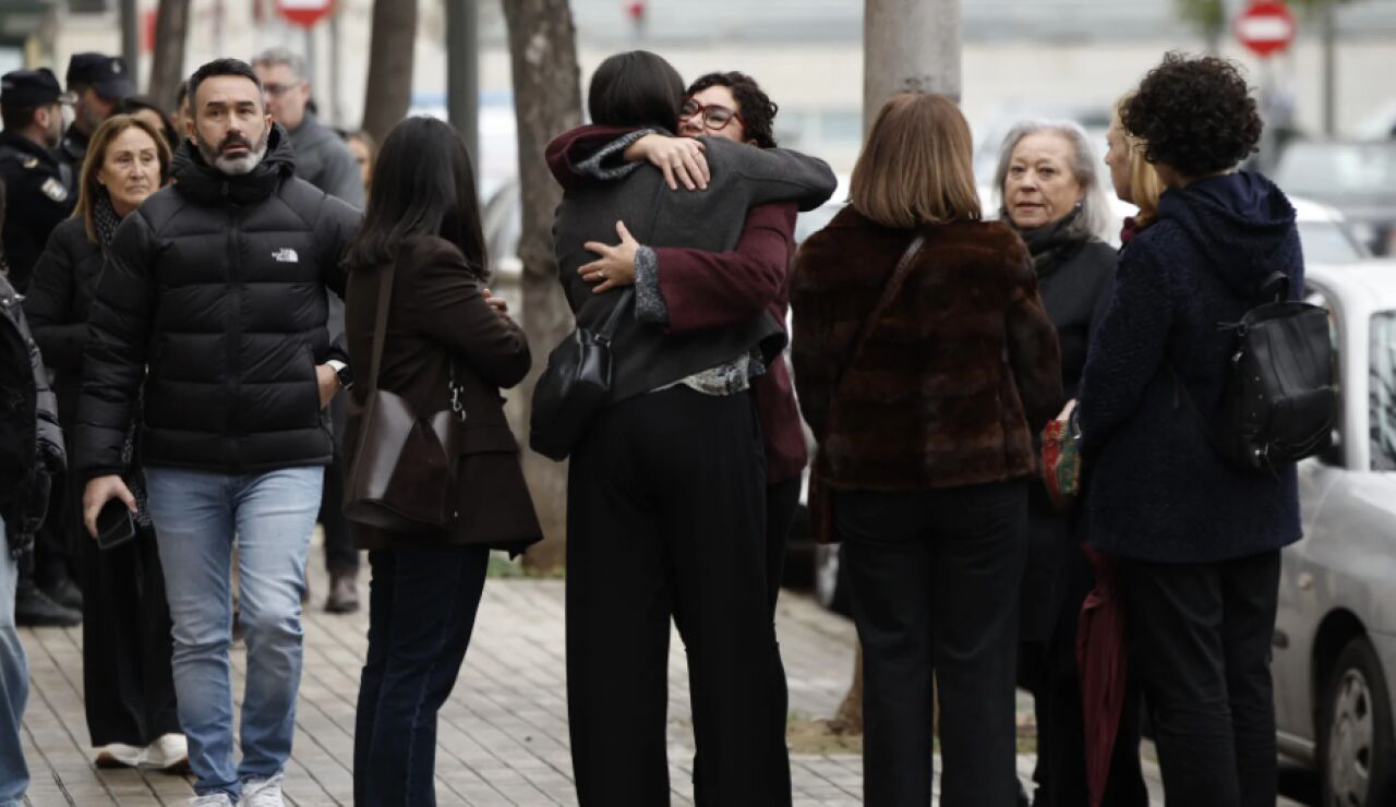 Familiares de las v&iacute;ctimas