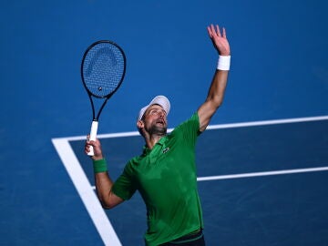 Djokovic en la previa del Open de Australia 2026