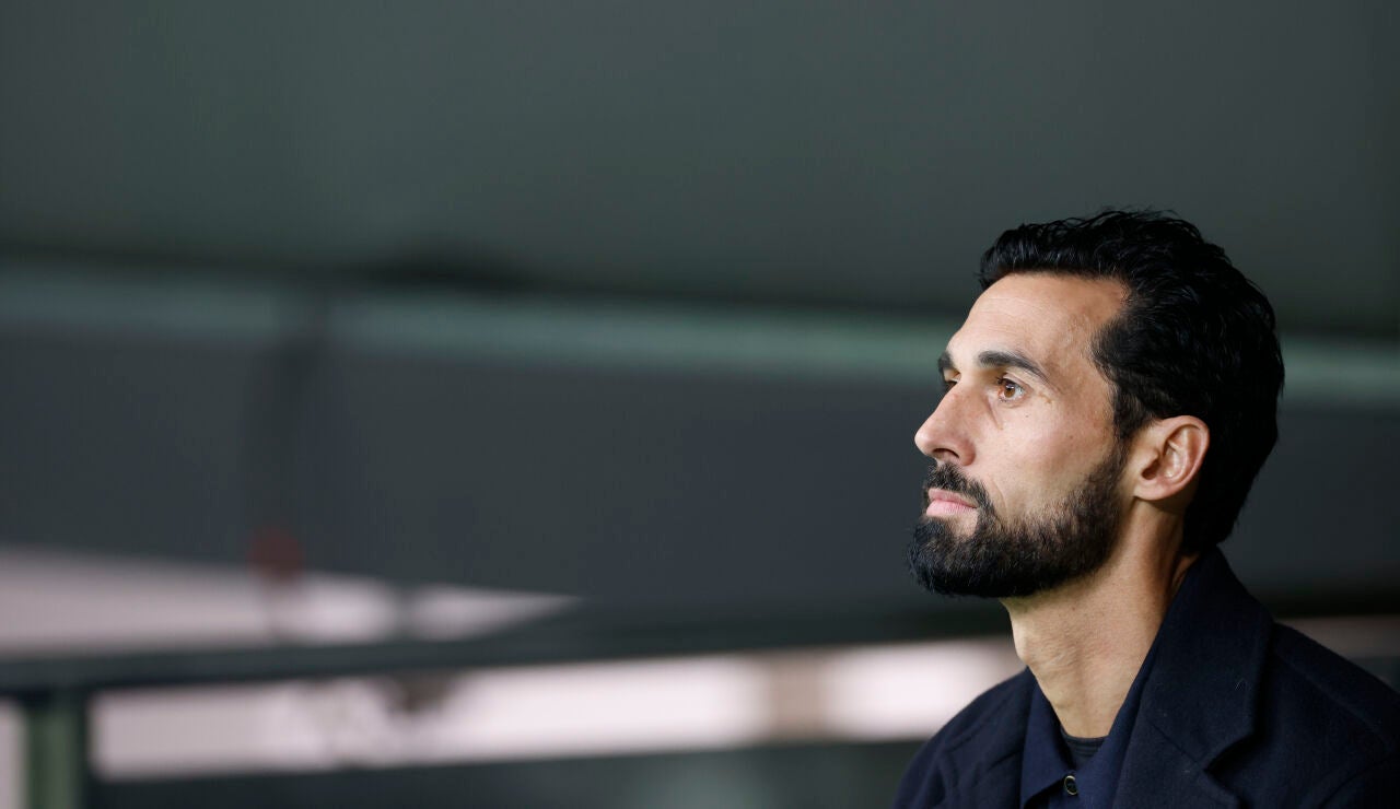 Arbeloa durante el Real Madrid-Levante