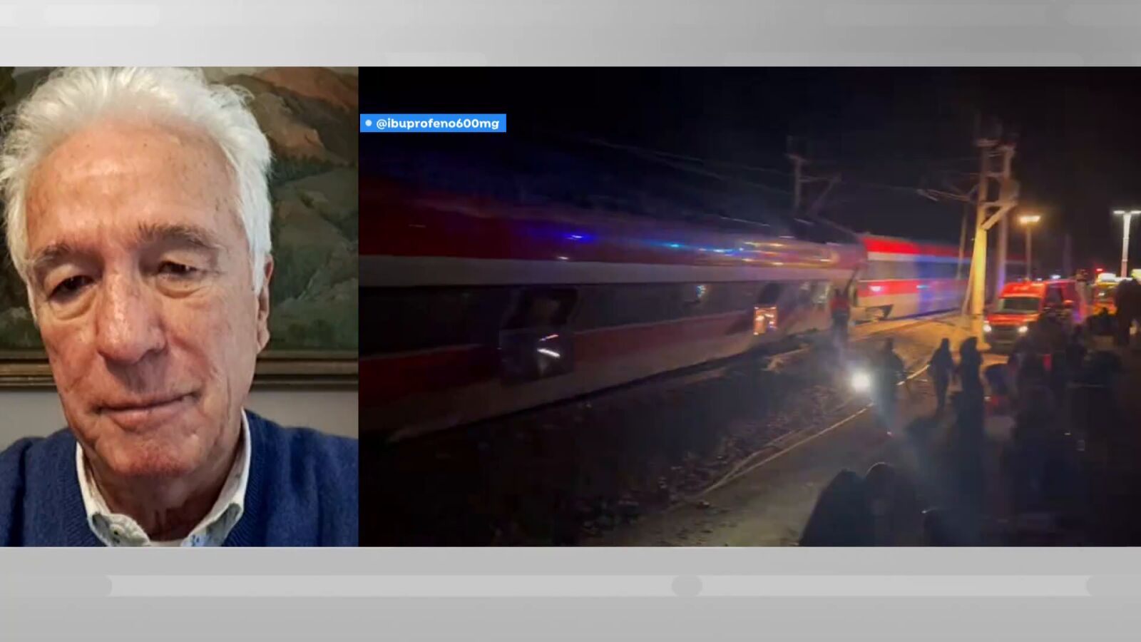 Jorge Murtra, sobre el tiempo transcurrido entre el descarrilamiento y el choque de los trenes: 