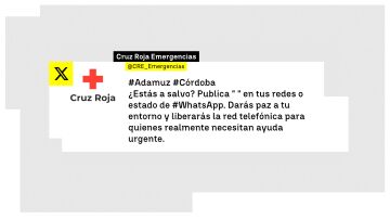El mensaje de Cruz Roja