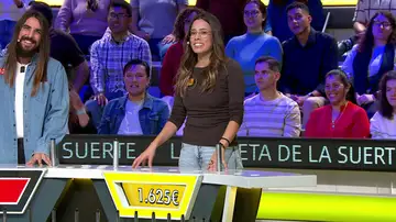 Emoción en el plató de La ruleta por los 1.625 euros de esta concursante: “Mi padre estará llorando, solo pienso en él” Emoción en el plató de La ruleta por los 1.625 euros de esta concursante: “Mi padre estará llorando, solo pienso en él”
