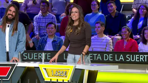 Emoción en el plató de La ruleta por los 1.625 euros de esta concursante: “Mi padre estará llorando, solo pienso en él” Emoción en el plató de La ruleta por los 1.625 euros de esta concursante: “Mi padre estará llorando, solo pienso en él”